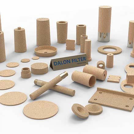 Sintret bronze messing luftgasfilter