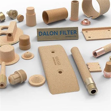 Sintret bronze gas luft pneumatisk filter